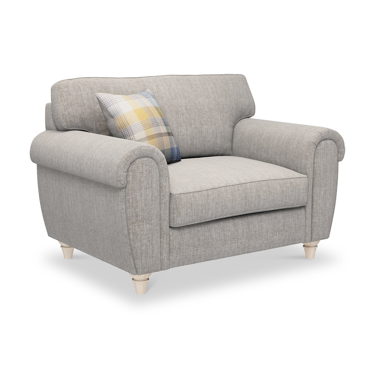 Rusford Snuggler Armchair Stone from Roseland Furniture