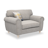 Rusford Snuggler Armchair Stone from Roseland Furniture