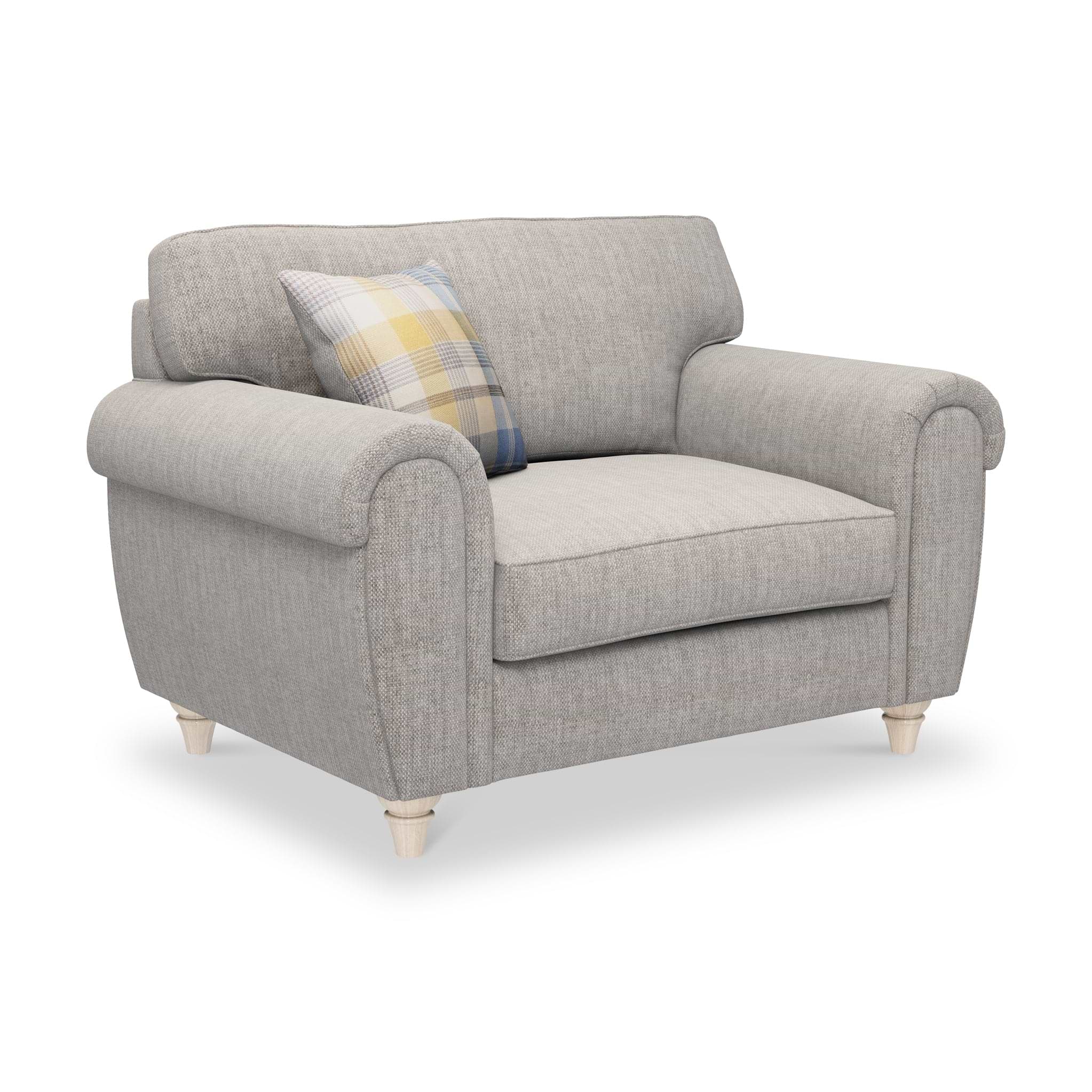 Rusford Snuggler Armchair Stone from Roseland Furniture