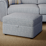 Rusford Storage Footstool Ocean from Roseland Furniture
