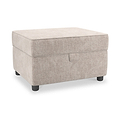 Rusford Storage Footstool Sand from Roseland Furniture