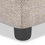 Rusford Storage Footstool Sand from Roseland Furniture
