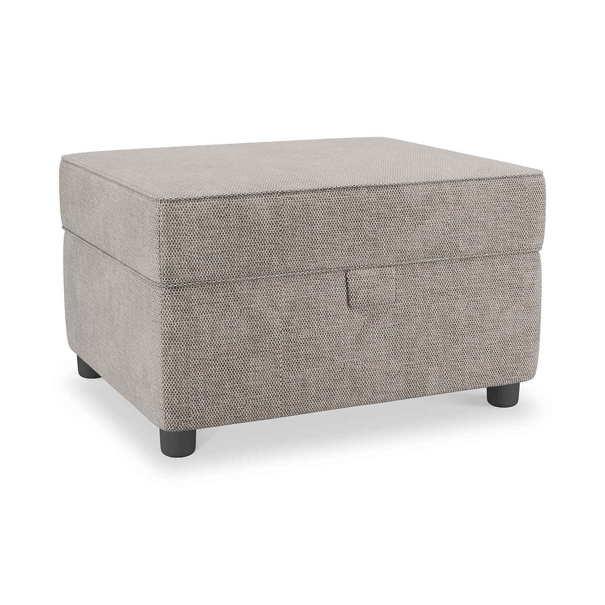 Rusford Storage Footstool Grey from Roseland Furniture