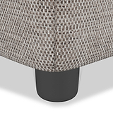 Rusford Storage Footstool Grey from Roseland Furniture