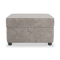 Rusford Storage Footstool Grey from Roseland Furniture