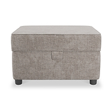 Rusford Storage Footstool Grey from Roseland Furniture