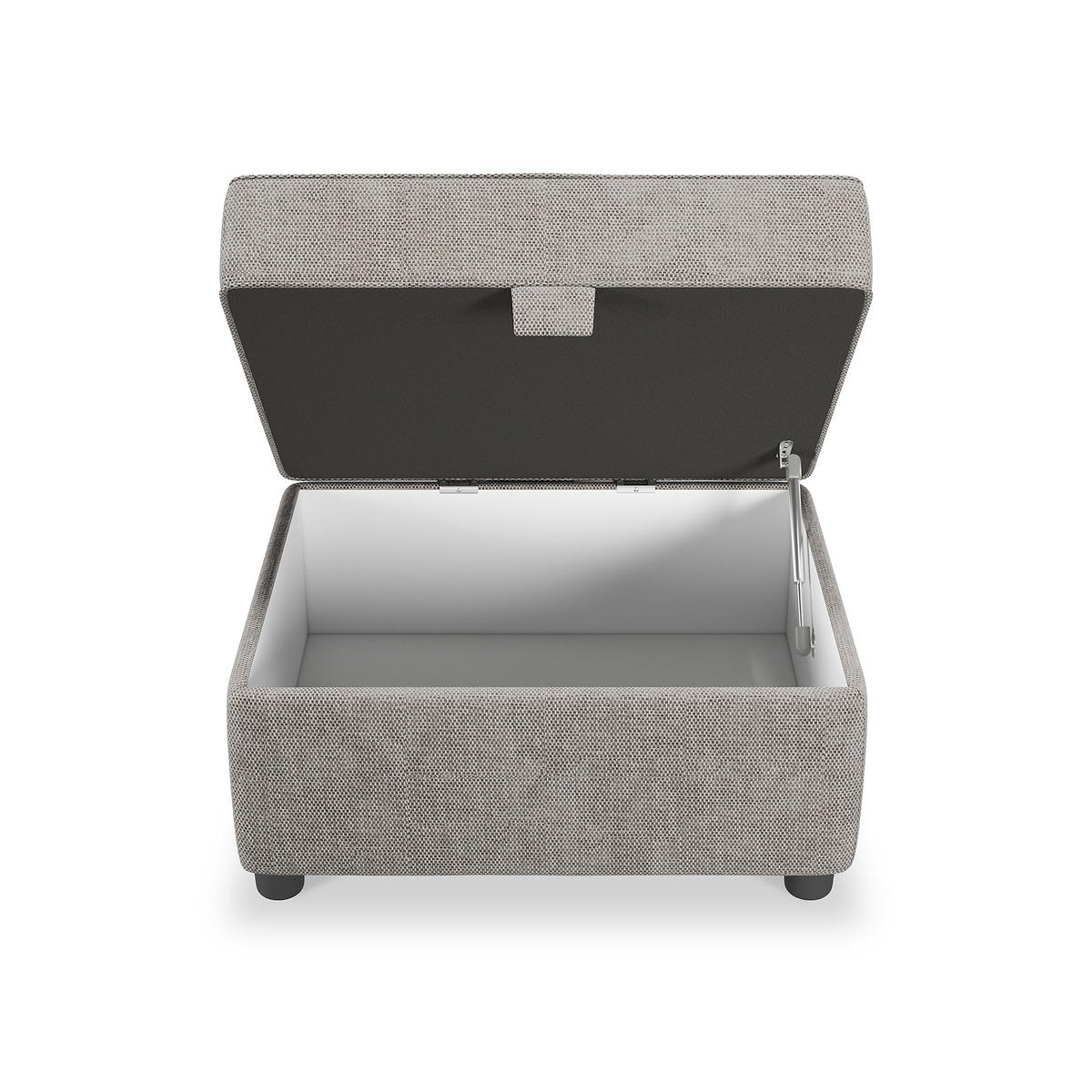 Rusford Storage Footstool Grey from Roseland Furniture