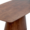 Ashcroft 180cm Cylindrical Base Dining Table Dims from Roseland Furniture