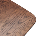 Ashcroft 180cm Cylindrical Base Dining Table Dims from Roseland Furniture