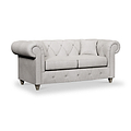 Everett 2 Seater Sofa Ash Washed Oak Feet from Roseland Furniture