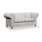 Everett 2 Seater Sofa Ash Washed Oak Feet from Roseland Furniture