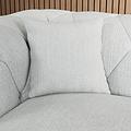 Everett 2 Seater Sofa Light Blue Washed Oak Feet from Roseland Furniture