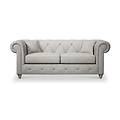 Everett 3 Seater Sofa Graphite Washed Oak Feet from Roseland Furniture