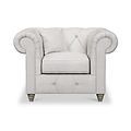 Everett Armchair Ash Washed Oak Feet from Roseland Furniture