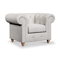 Everett Armchair Ash Walnut Feet from Roseland Furniture