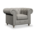 Everett Armchair Graphite Washed Oak Feet from Roseland Furniture
