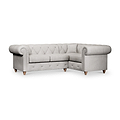 Everett Corner Sofa RH Ash Walnut Feet from Roseland Furniture
