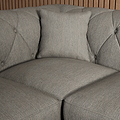 Everett Corner Sofa RH Graphite Washed Oak Feet from Roseland Furniture