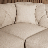 Everett Corner Sofa RH Oyster Washed Oak Feet from Roseland Furniture