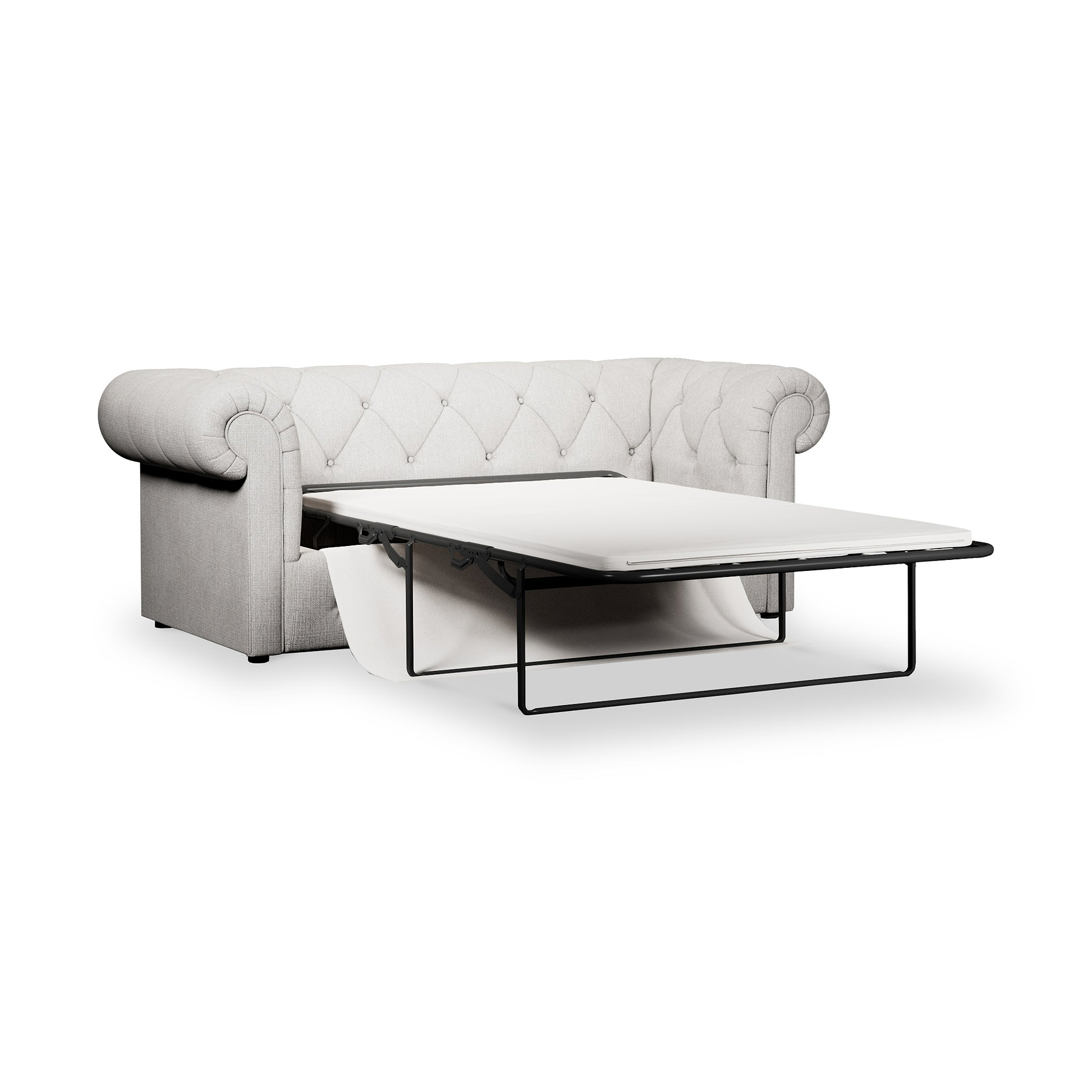 Everett 3 Seater Sofa Bed Ash from Roseland Furniture