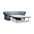 Everett 3 Seater Sofa Bed Deep Blue from Roseland Furniture
