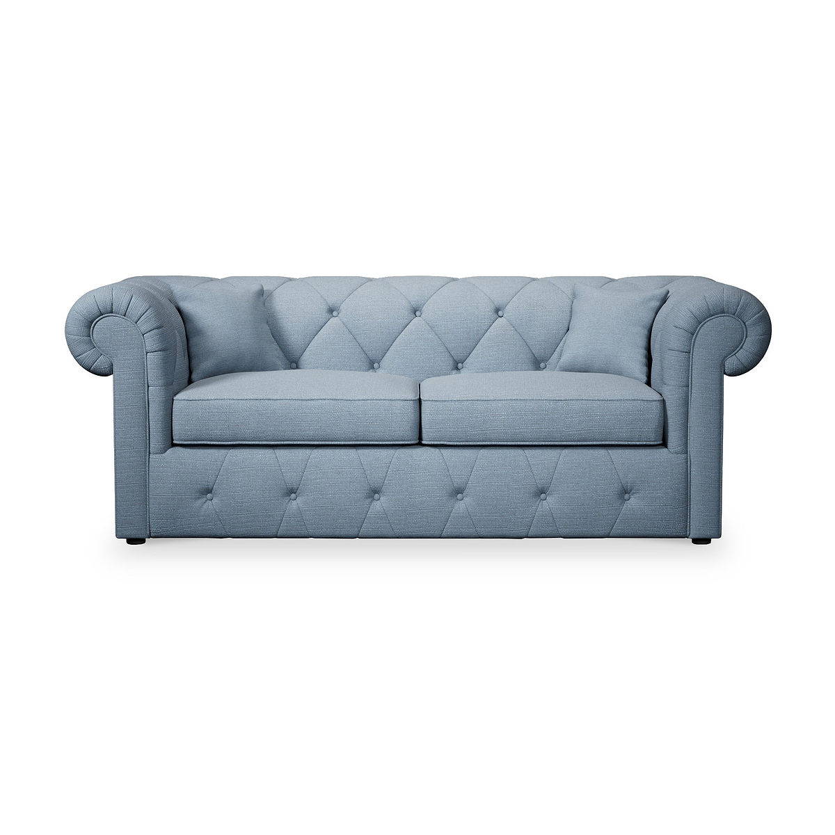 Everett 3 Seater Sofa Bed Deep Blue from Roseland Furniture