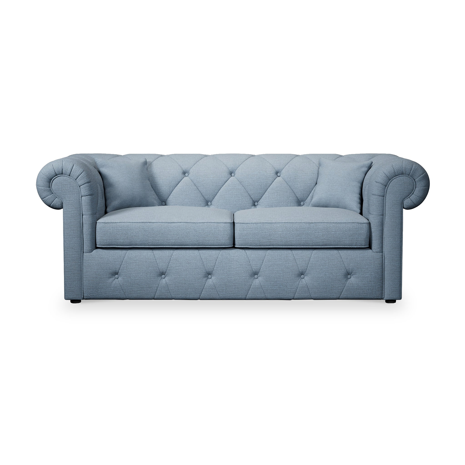 Everett 3 Seater Sofa Bed Deep Blue from Roseland Furniture