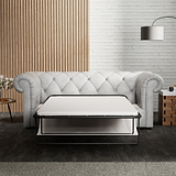 Everett 3 Seater Sofa Bed Graphite from Roseland Furniture