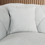 Everett 3 Seater Sofa Bed Light Blue from Roseland Furniture