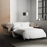 Everett 3 Seater Sofa Bed Oyster from Roseland Furniture