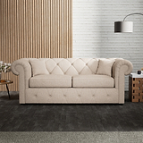 Everett 3 Seater Sofa Bed Oyster from Roseland Furniture