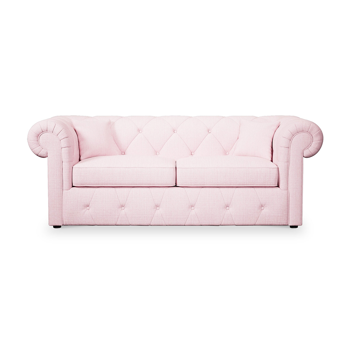 Everett 3 Seater Sofa Bed Pink from Roseland Furniture