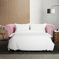 Everett 3 Seater Sofa Bed Pink from Roseland Furniture