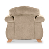 Ashwood-armchair-burnt-orange-cushions-mink from Roseland Furniture