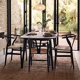 Rivelle 120cm Dining Table from Roseland Furniture