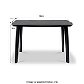 Rivelle 120cm Dining Table from Roseland Furniture
