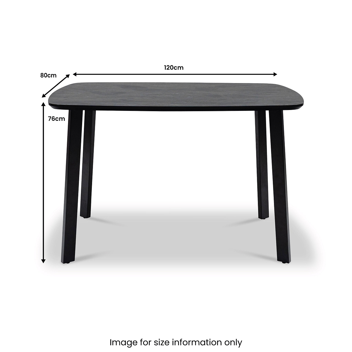 Rivelle 120cm Dining Table from Roseland Furniture