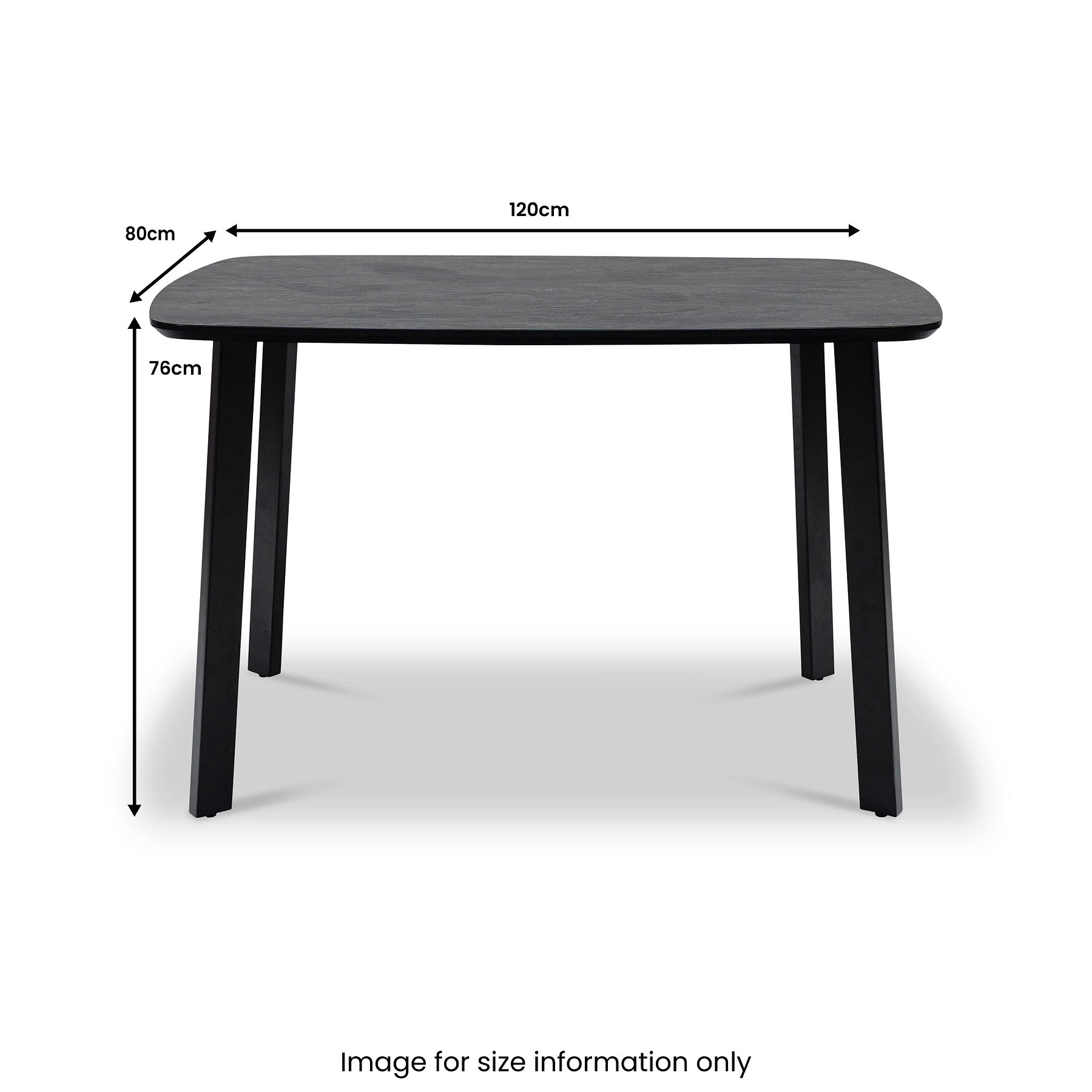 Rivelle 120cm Dining Table from Roseland Furniture