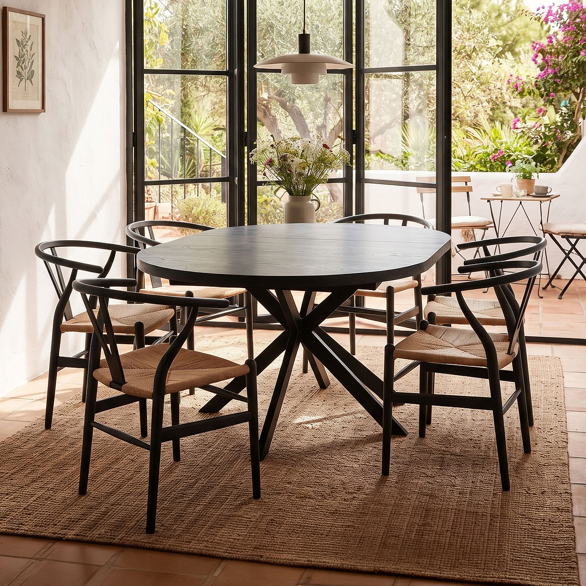Rivelle 120 160cm Extending Round Dining Table from Roseland Furniture