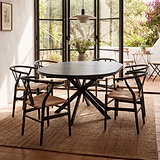 Rivelle 120 160cm Extending Round Dining Table from Roseland Furniture