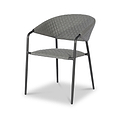 Maze Pebble Grey 6 Seat Outdoor Oval Dining Set
