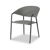 Maze Pebble Grey 6 Seat Outdoor Oval Dining Set