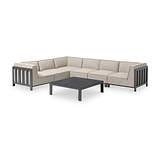 Maze Ibiza Outdoor Medium Corner Sofa Set With Square Table 