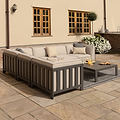 Maze Ibiza Outdoor Medium Corner Sofa Set With Square Table 