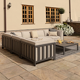 Maze Ibiza Outdoor Medium Corner Sofa Set With Square Table 