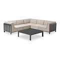 Maze Ibiza Small Outdoor Corner Sofa Set With Square Table