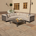 Maze Ibiza Small Outdoor Corner Sofa Set With Square Table from Roseland Furniture