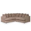 Bletchley Coffee Jumbo Cord Corner Sofa from Roseland Furniture
