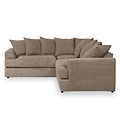 Bletchley Coffee Jumbo Cord Corner Couch from Roseland Furniture