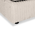 Bletchley Cream Jumbo Cord Corner Sofa